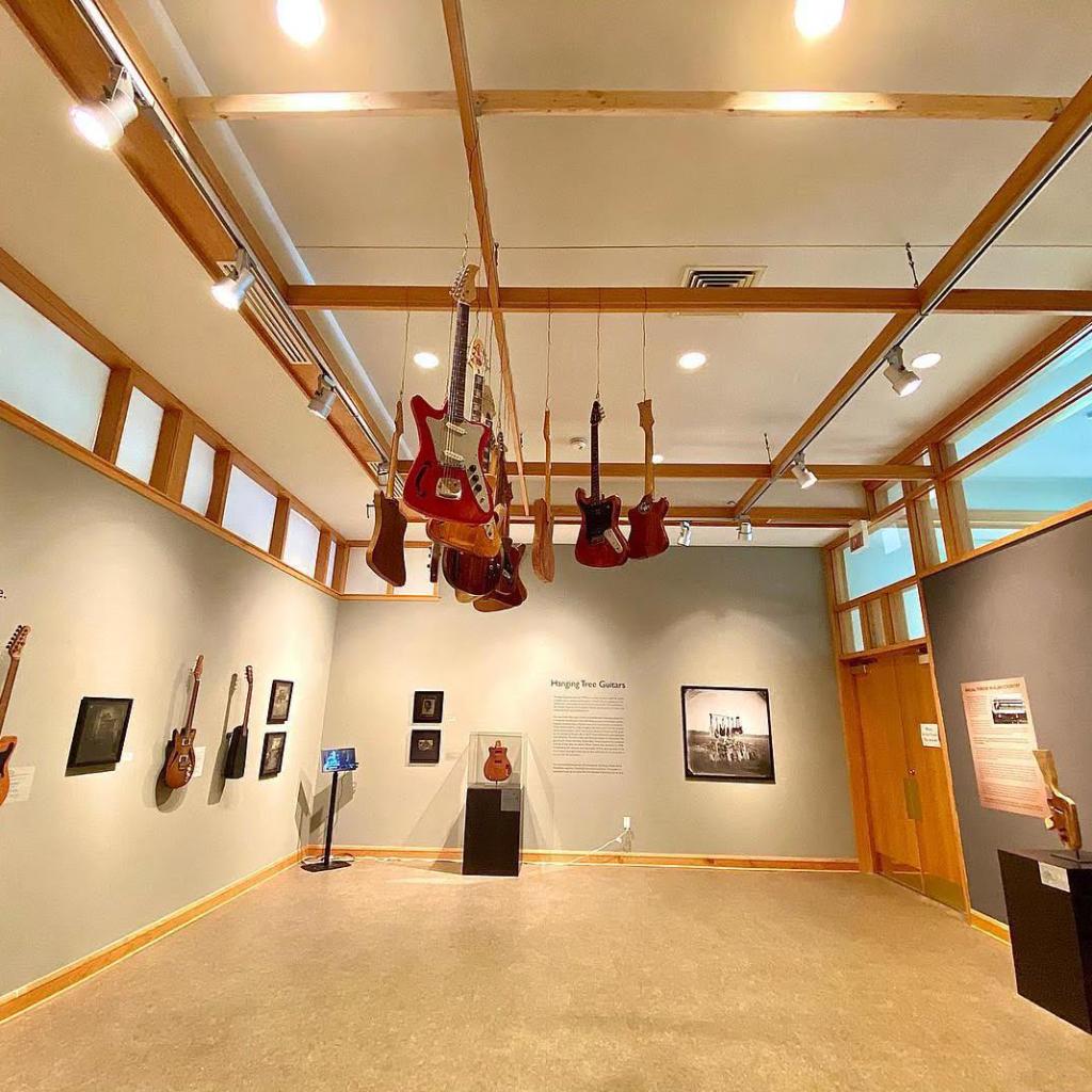 Freeman Vine Hanging Tree Guitars Exhibit