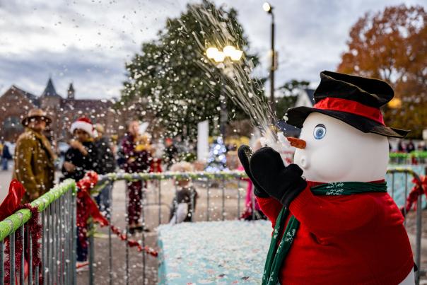 Greenville Gives Snowman