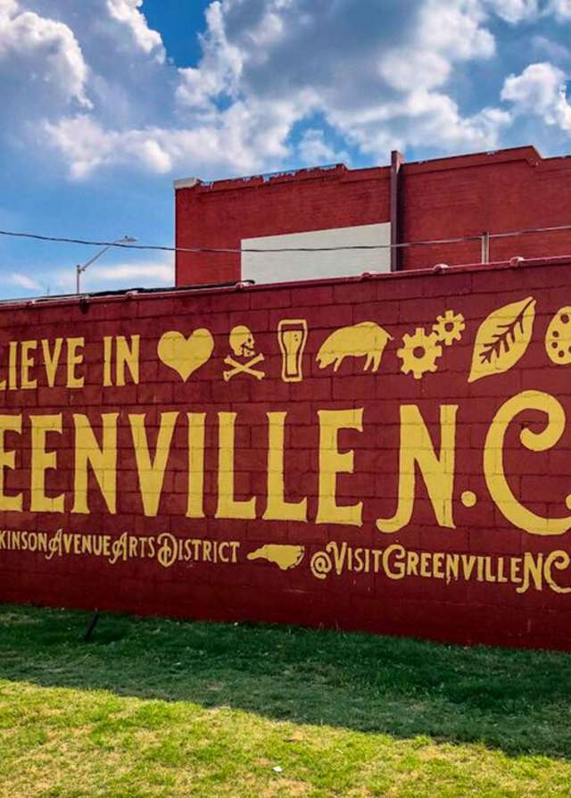 Believe In Greenville Wall Mural