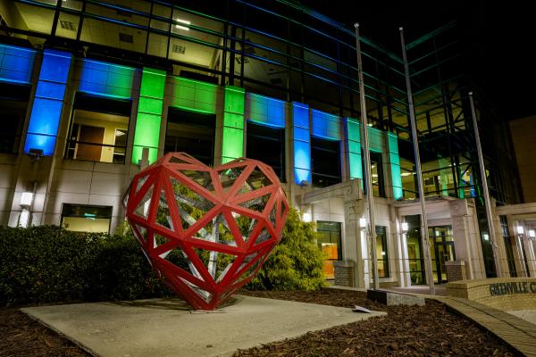 City Hall Heart and Light