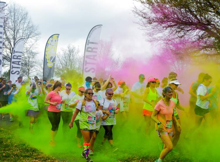 Color Vibe Run - Town Common
