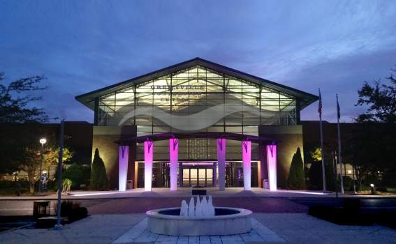 Convention Center Front Night