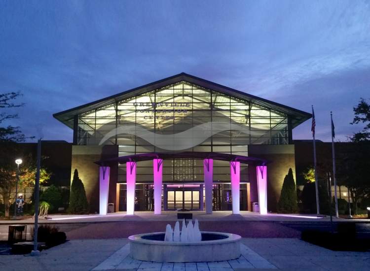 Convention Center Front Night