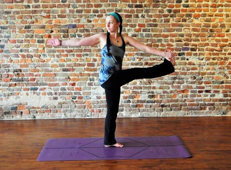 Purple Blossom Yoga