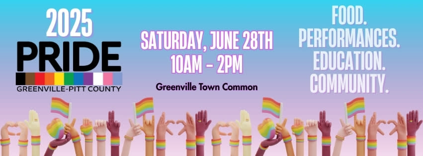 Greenville-Pitt County Pride 2025