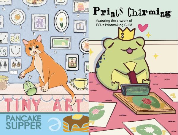 Tiny Art Pancake Supper