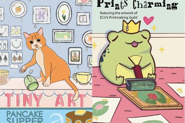 Tiny Art Pancake Supper