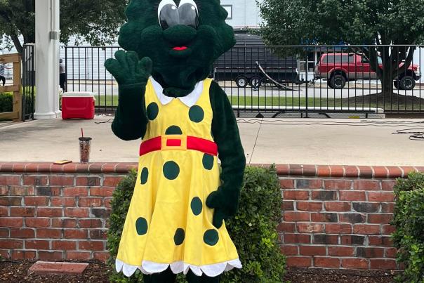 Collard Festival Mascot