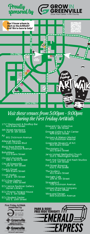 2025 ArtWalk Map